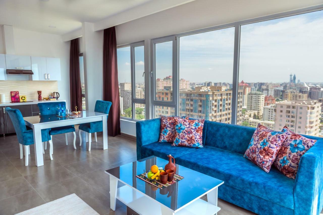 Panorama Baku - 22 Floor Aparthotel Ngoại thất bức ảnh
