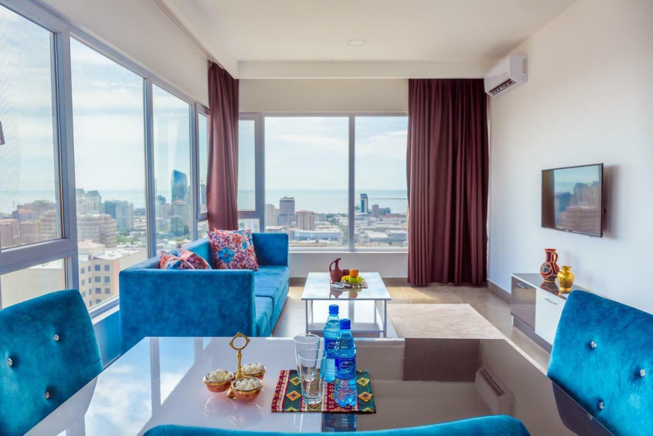 Panorama Baku - 22 Floor Aparthotel Ngoại thất bức ảnh