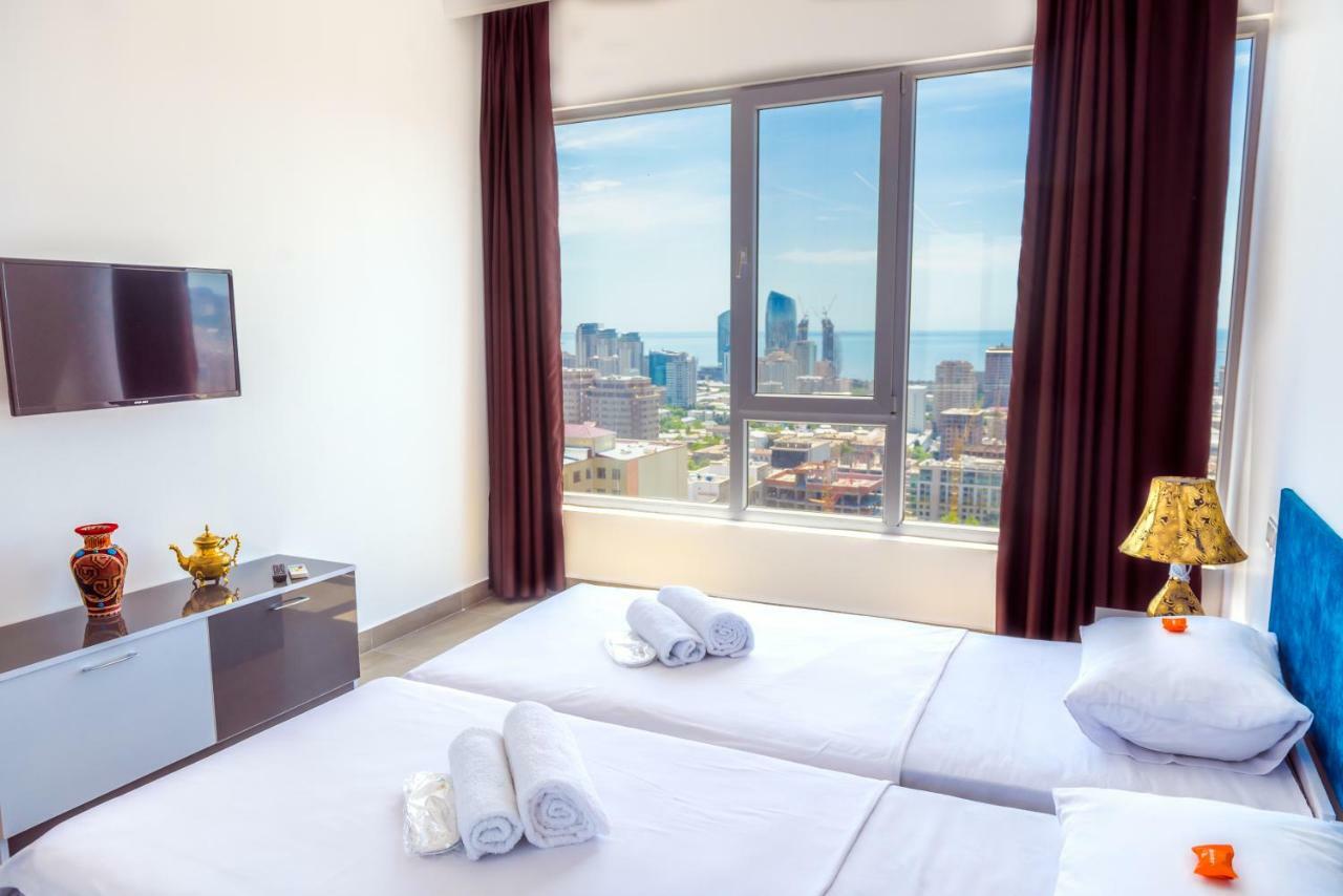 Panorama Baku - 22 Floor Aparthotel Ngoại thất bức ảnh