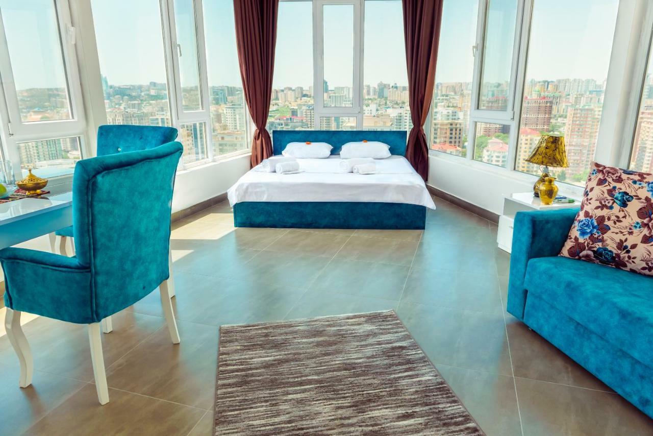 Panorama Baku - 22 Floor Aparthotel Ngoại thất bức ảnh