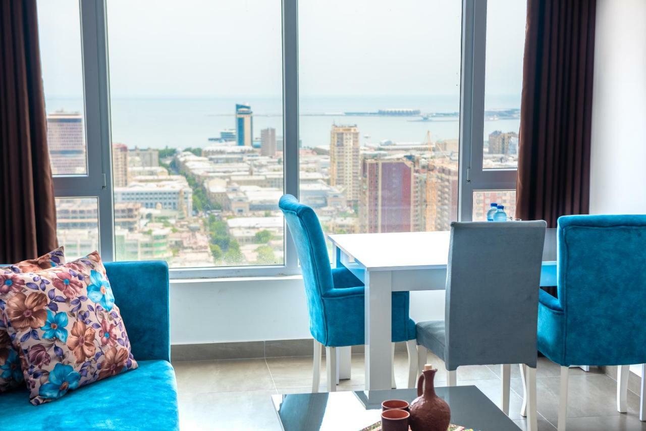 Panorama Baku - 22 Floor Aparthotel Ngoại thất bức ảnh