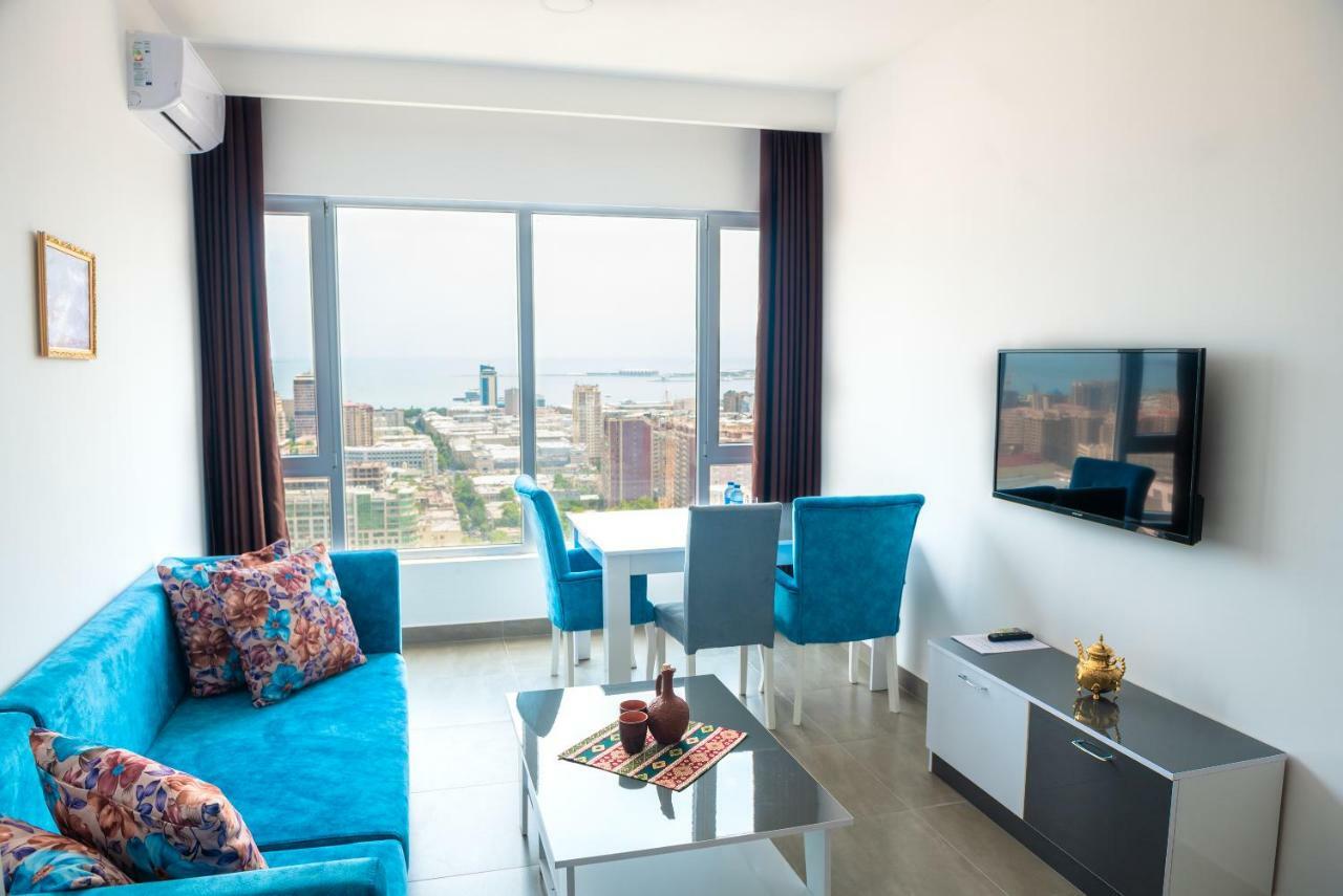 Panorama Baku - 22 Floor Aparthotel Ngoại thất bức ảnh