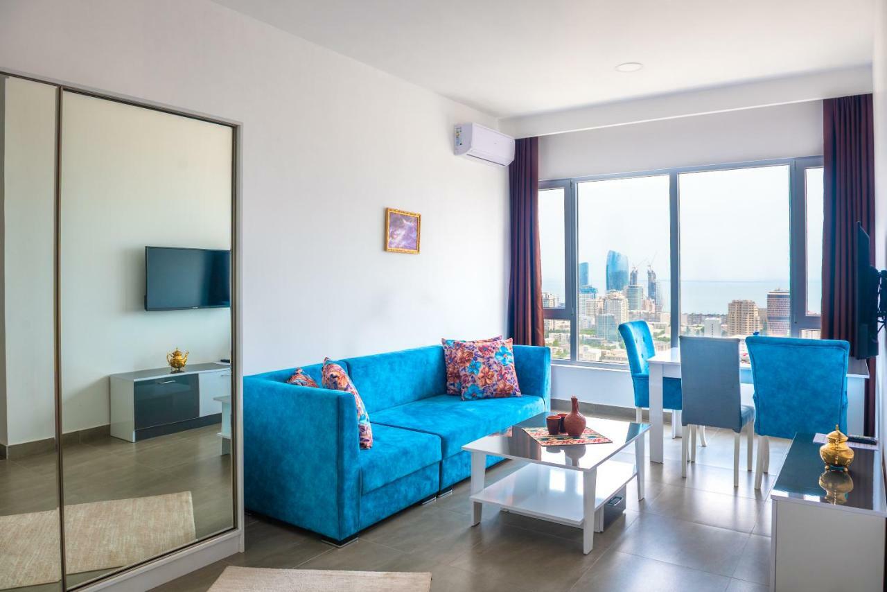 Panorama Baku - 22 Floor Aparthotel Ngoại thất bức ảnh